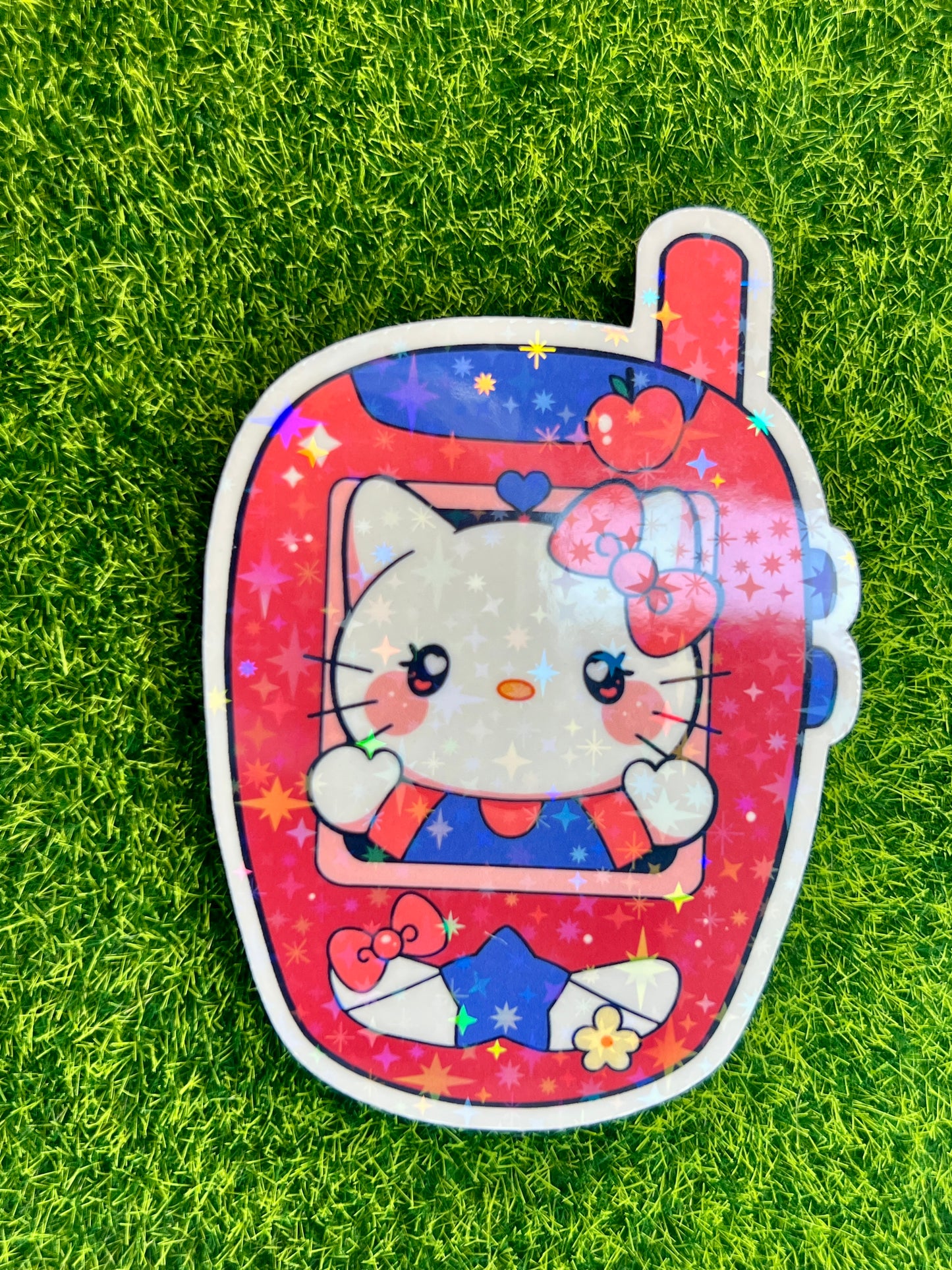 Kitty Phone Sticker