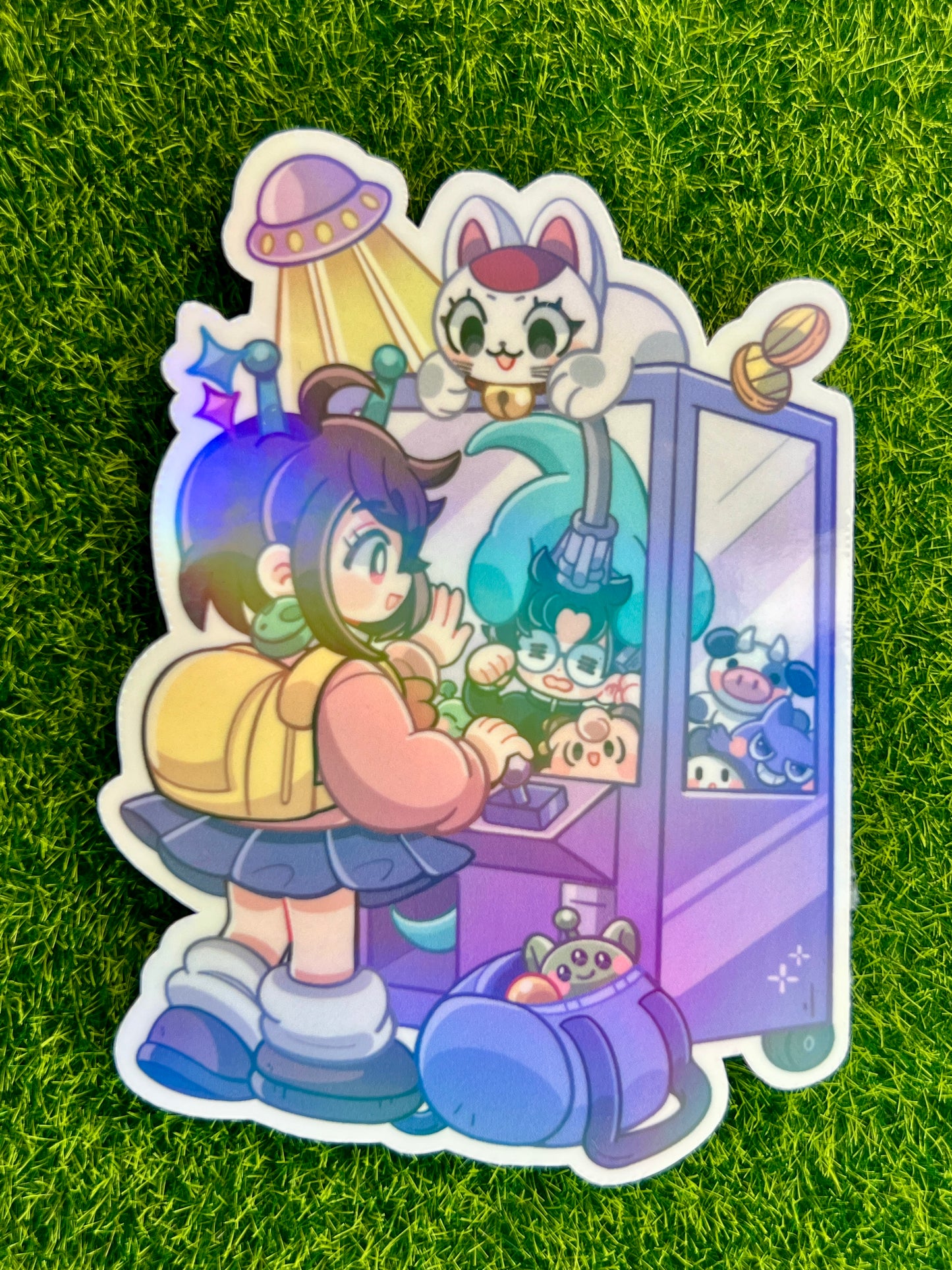 Dan Dan Vending Machine Sticker