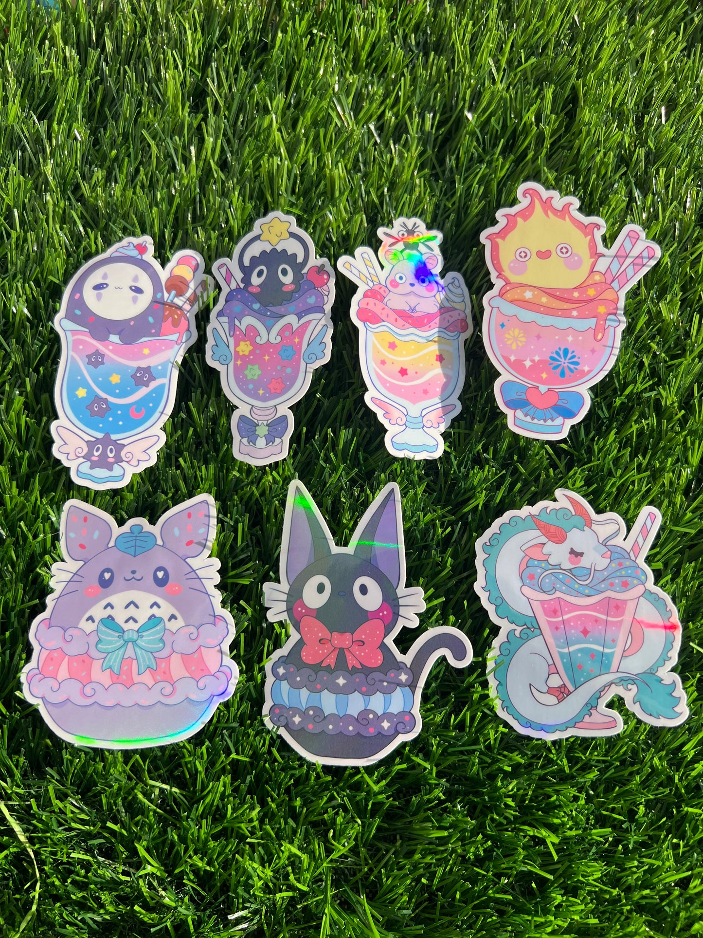 Ghibli Snacks Stickers