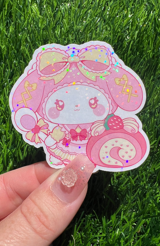 Melody Cake Sticker