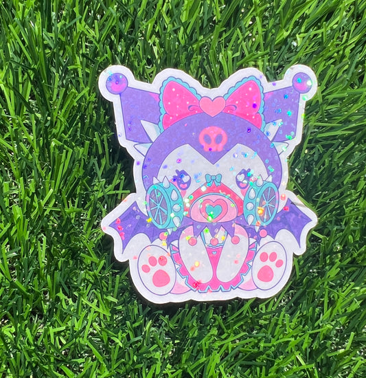 Kuromi Mask Stickers 