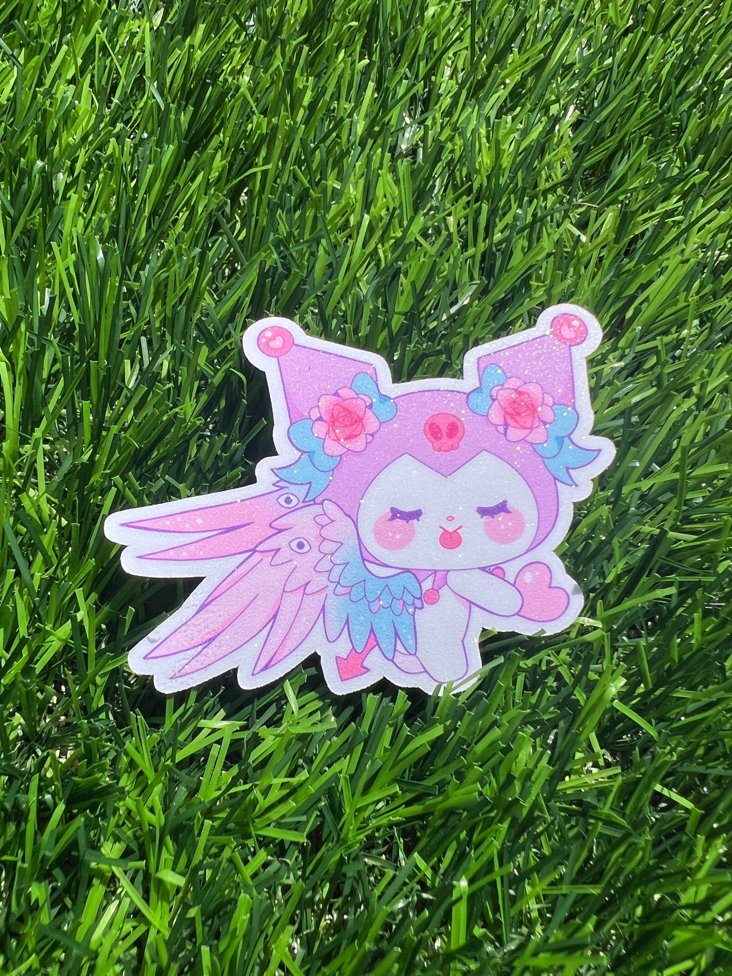 Kuromi Wings Sticker