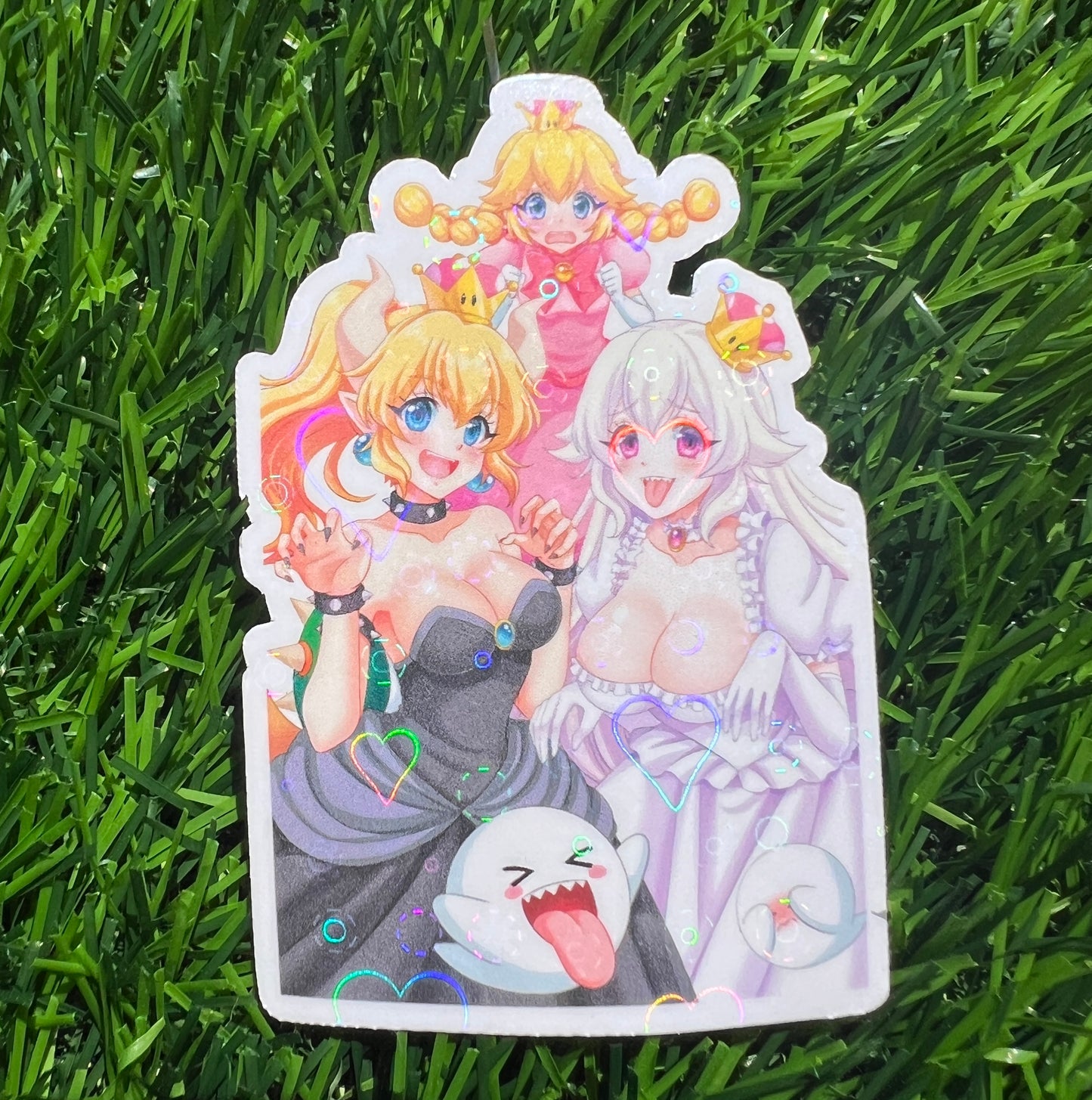 Mushroom Kingdom Girls Sticker