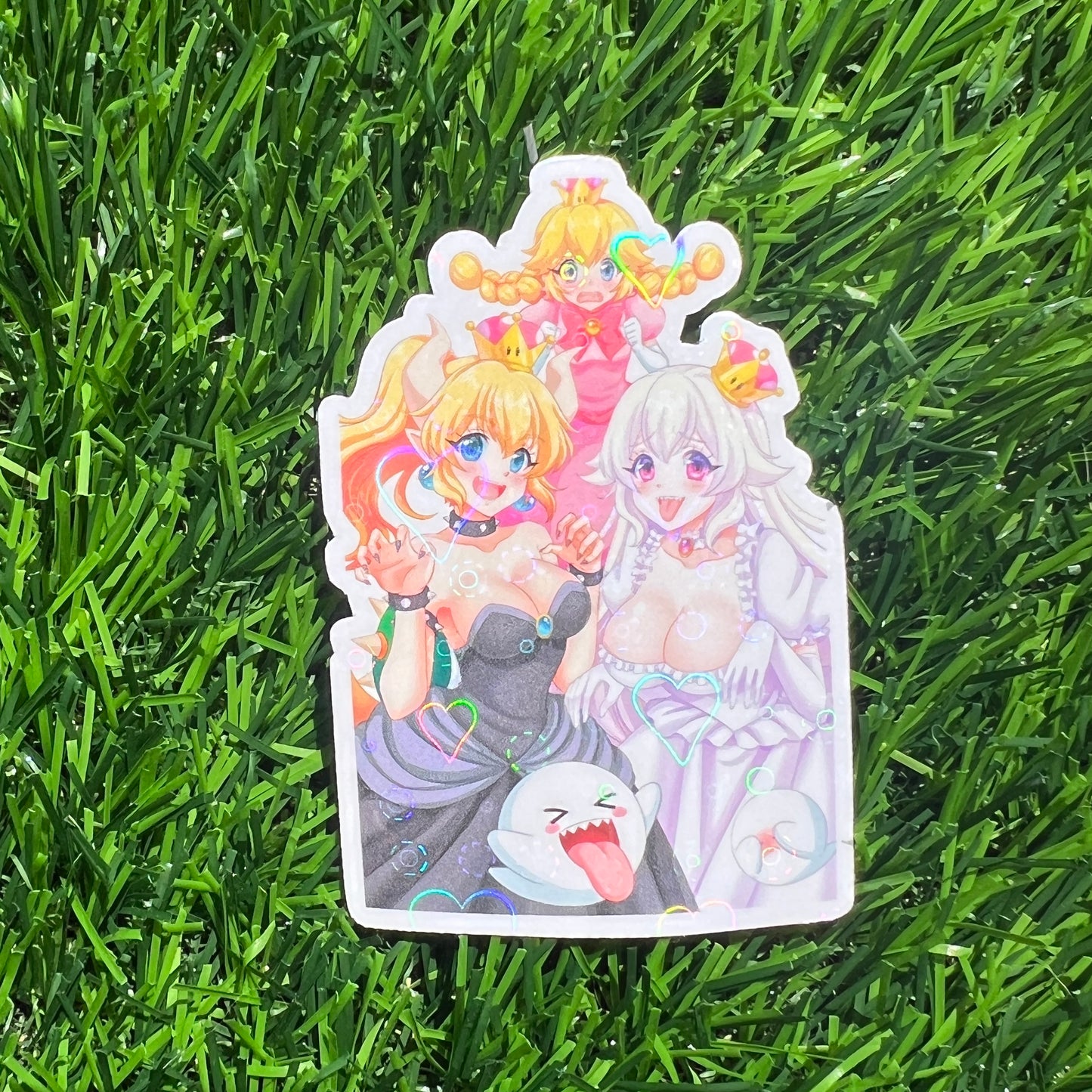 Mushroom Kingdom Girls Sticker