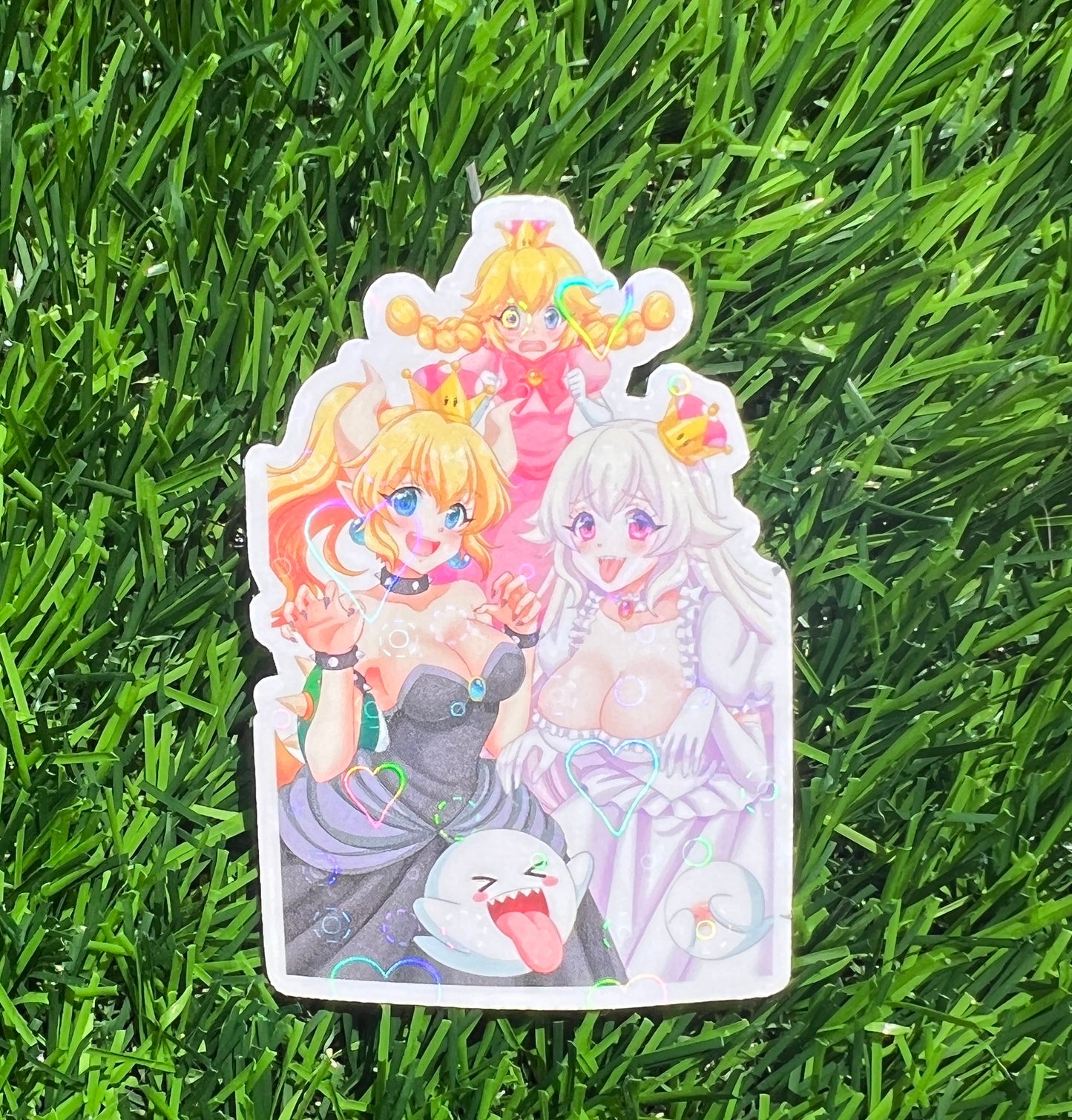 Mushroom Kingdom Girls Sticker