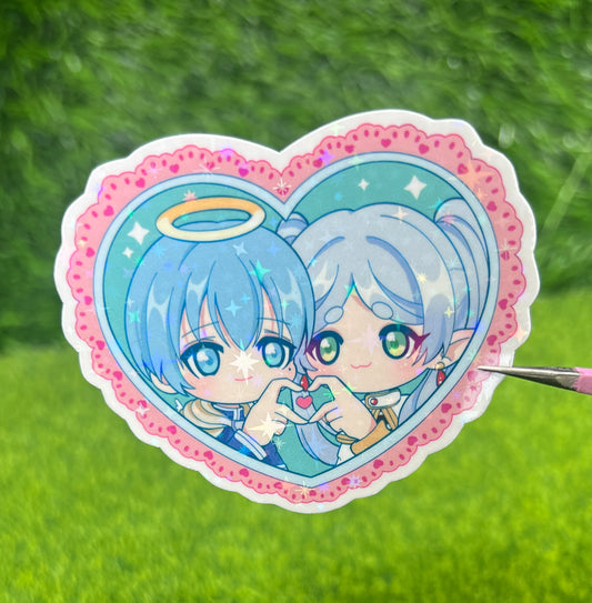 Anime Couples Sticker Journey