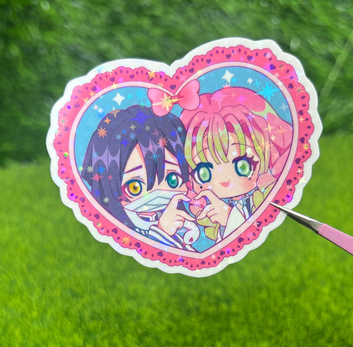 Anime Couples Sticker Slayer