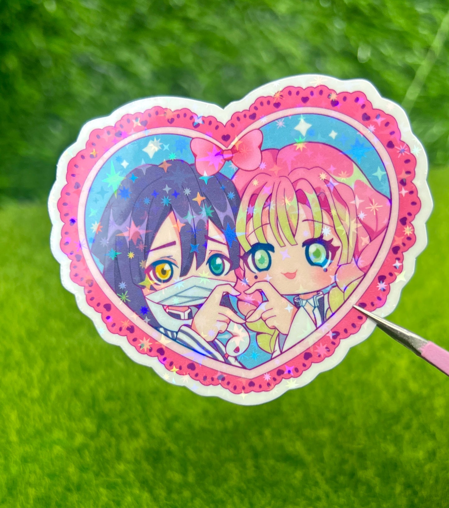 Anime Couples Sticker Slayer